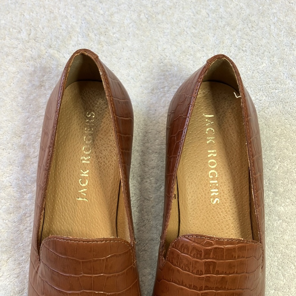 Jack Rogers Audrey croc loafers - Picture 3 of 8